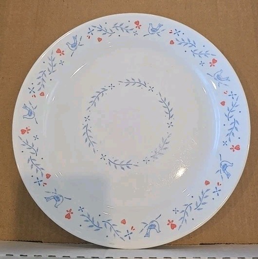 Corelle Country Dove Dinner Plates 10 1/4 Inch