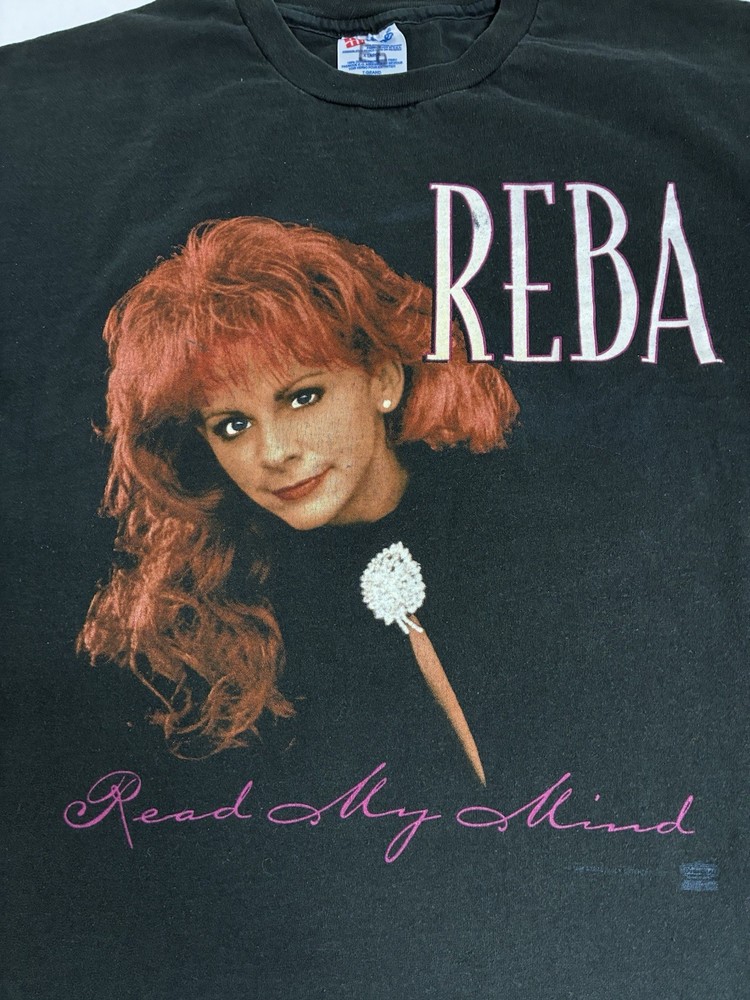 Vintage 1994 Reba McEntire My Mind Tour T Shirt Size XL Single Stitch