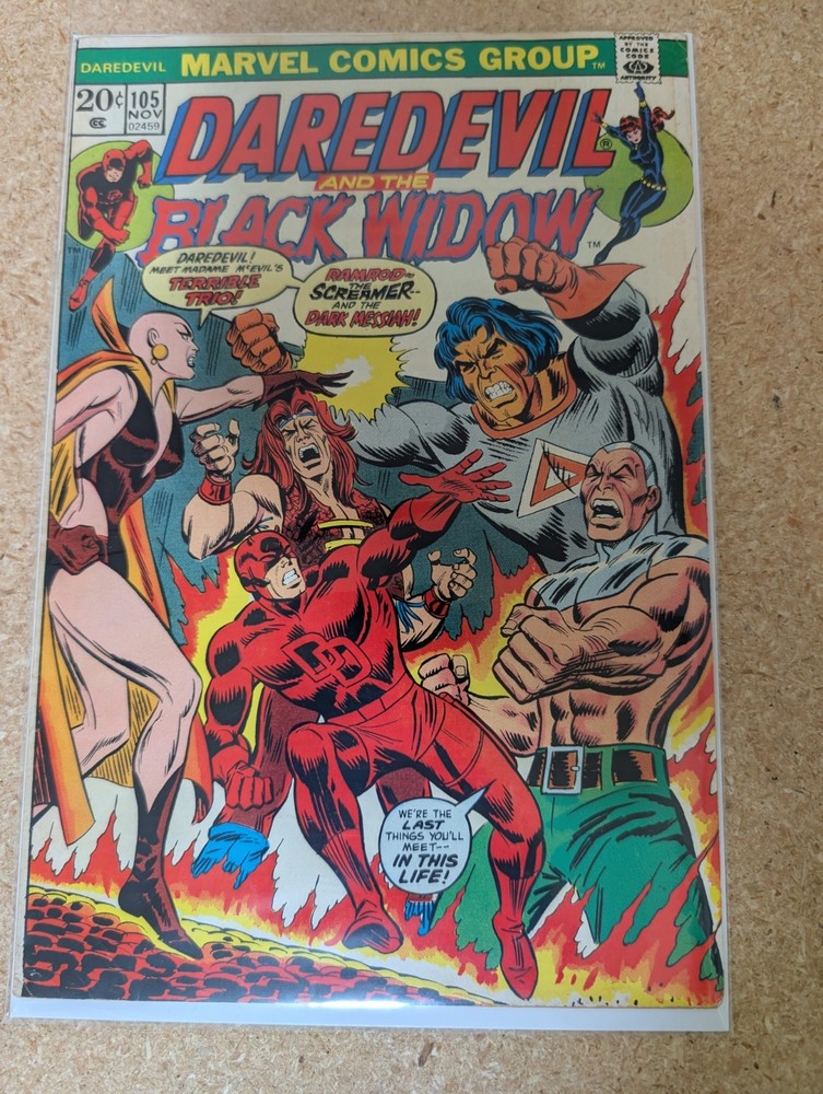 Daredevil #105 (1973) 1st appearance Moondragon VF+ Range