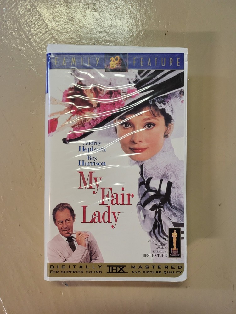 My Fair Lady (VHS) 1964 Audrey Hepburn, Rex Harrison (clamshell)