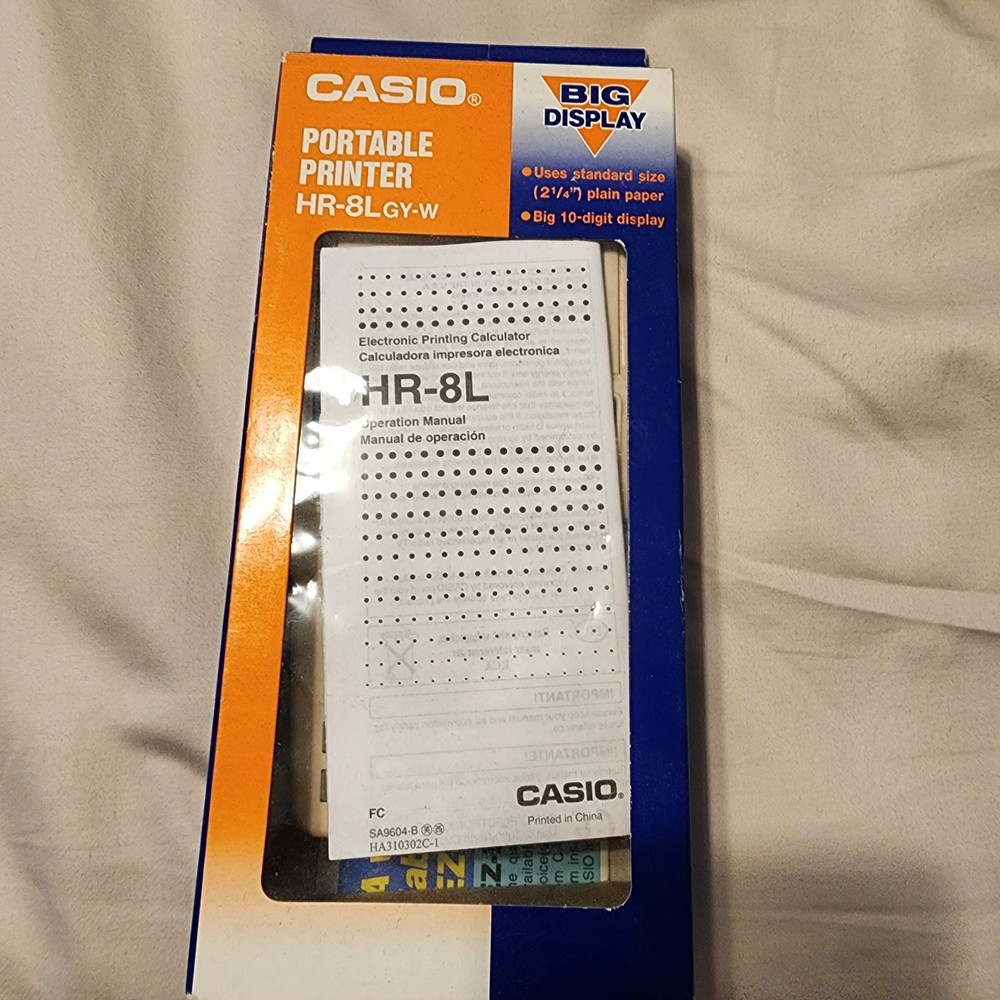 CASIO Compact Portable Printer for On-the-Go Printing