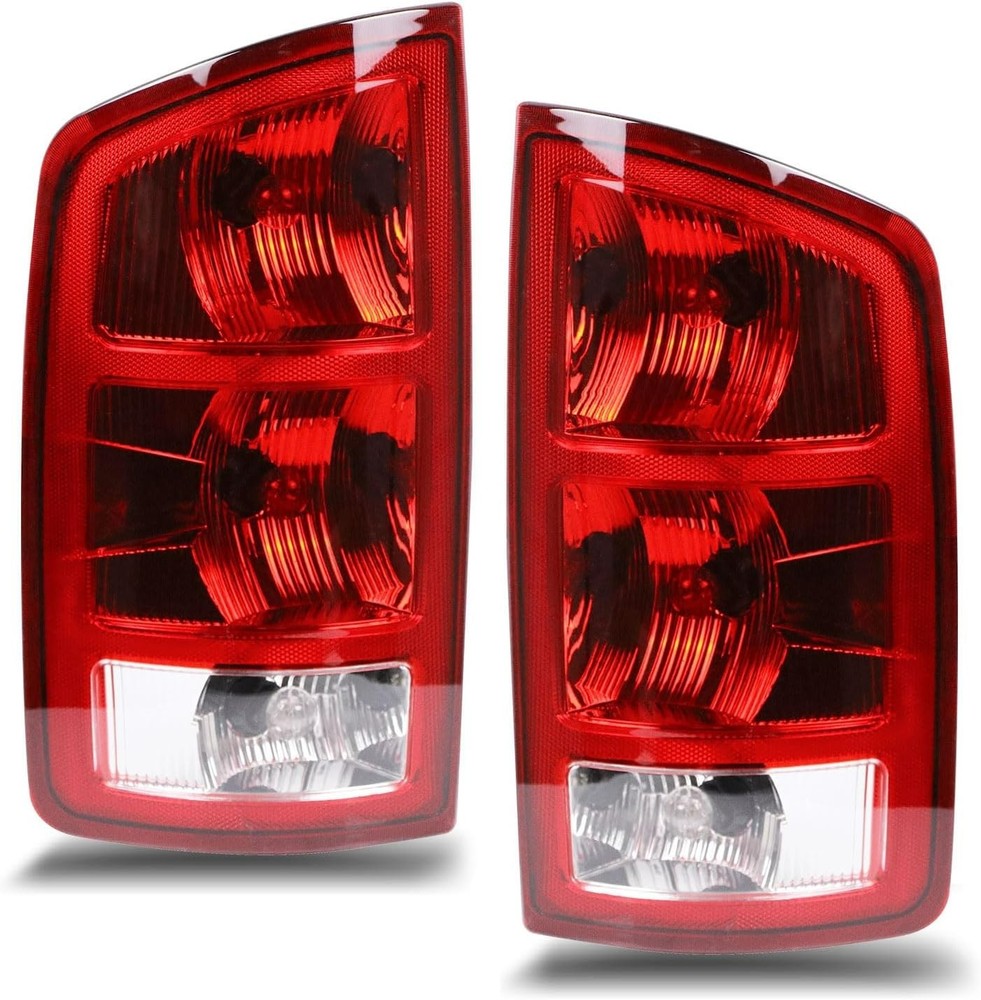 Dodge Ram 1500 2500 3500 Tail Light Assembly Set with Bulbs & Harness