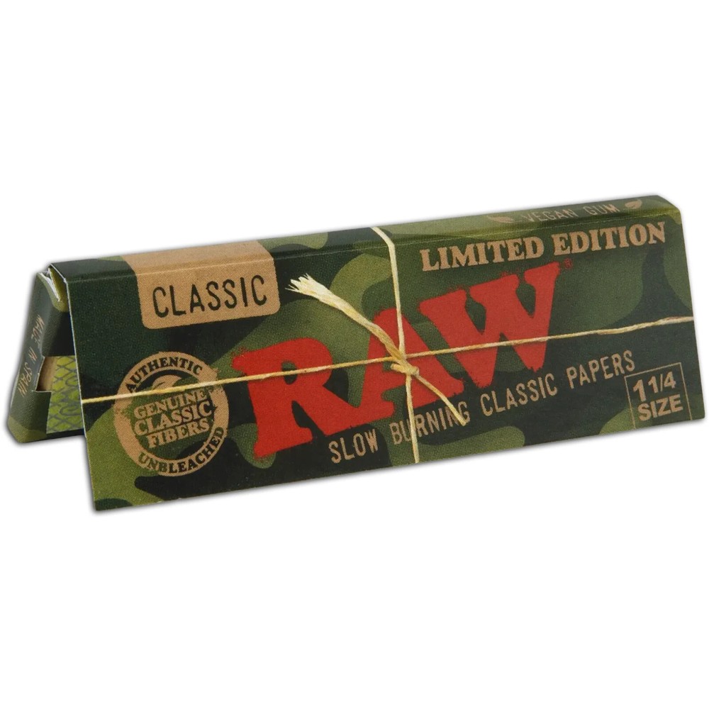 Raw Camo Limited Edition 1 1/4 Premium Rolling Paper