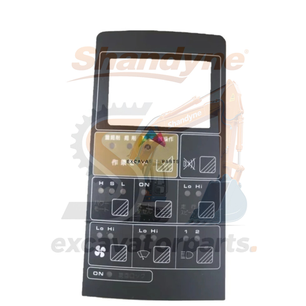 PC120-5 PC200-5 PC220-5 Monitor LCD Keypad Screen Panel For Komatsu 7824-72-3000