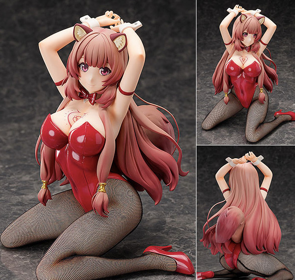 FREEing official The Rising of the Shield Hero Raphtalia Bunny 1/4 figure 250mm