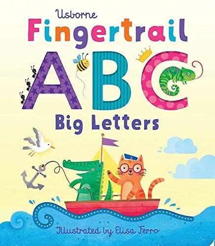 Fingertrail ABC Big Letters - Board book, by Felicity Brooks - Very Good q