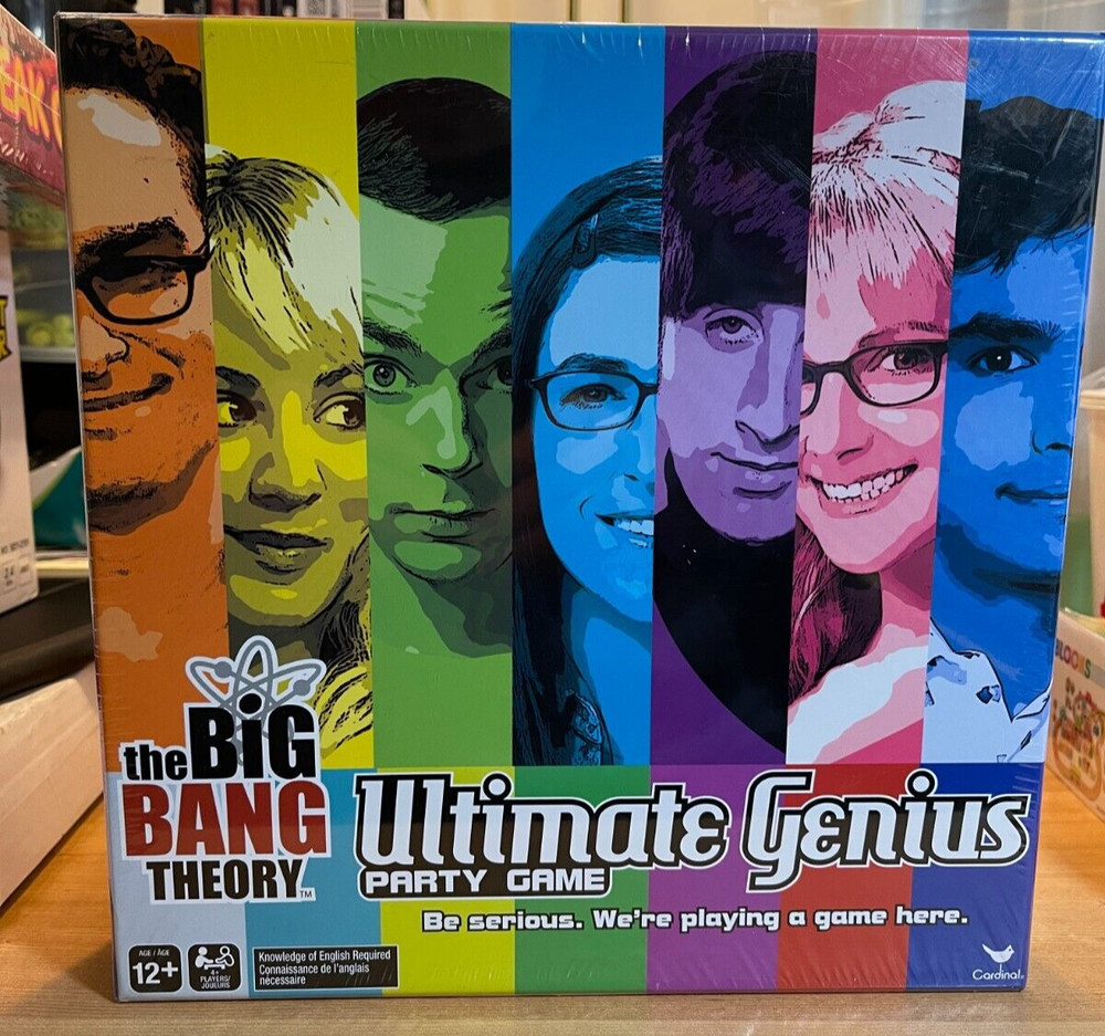 The Big Bang Theory ULTIMATE GENIUS Party Board Game -Get Your Genius On NEW