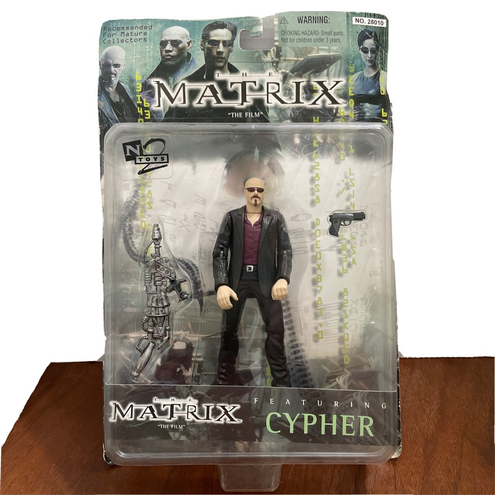 1999 The Matrix “The Film” CYPHER Action Figure Warner Bros N2 Toys Vintage