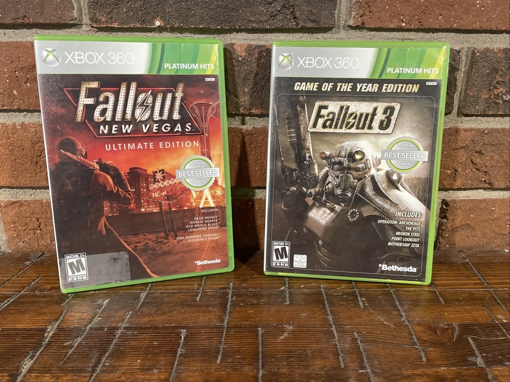 Fallout: New Vegas-Ultimate Edition And Fallout 3 GOTY - Xbox 360 Bundle