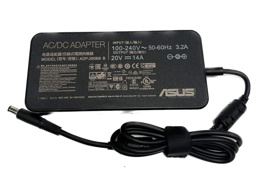 20V 14A 280W AC Adapter Charger for ASUS ROG Swift PG35VQ Monitor 7.4MM-image