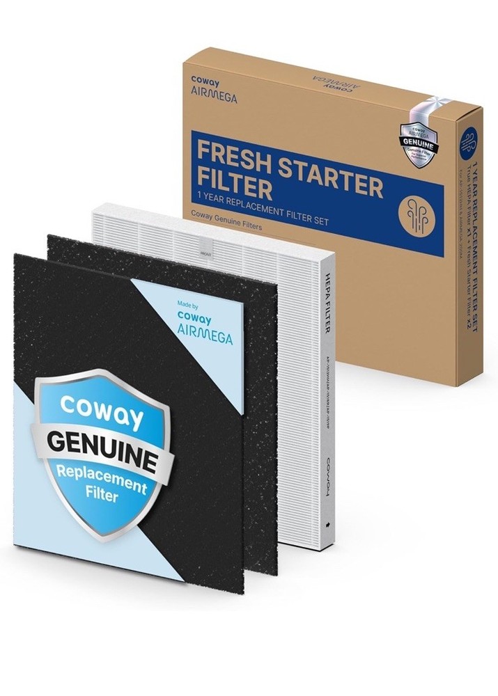 COWAY AP-1512HH & 200M Air Purifier Filter Replacement, Fresh Starter Pack