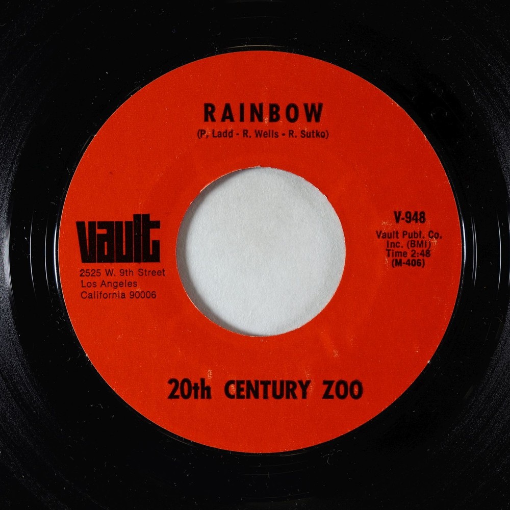 Punk Garage/Psych 45 - 20th Century Zoo - Rainbow - Vault VG++