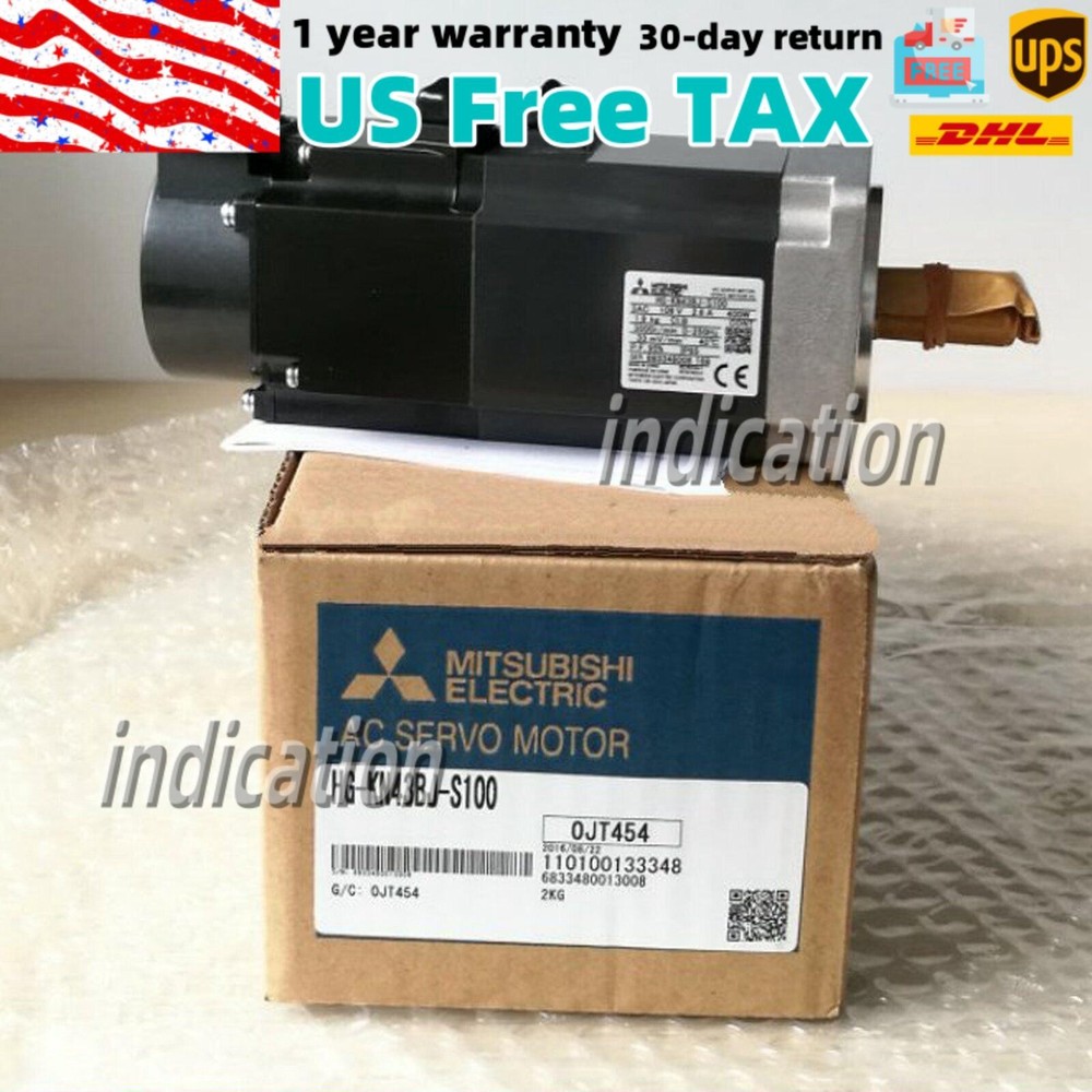 Mitsubishi HG-KN43BJ-S100 1PC New AC Servo Motor In Box Expedited Shipping