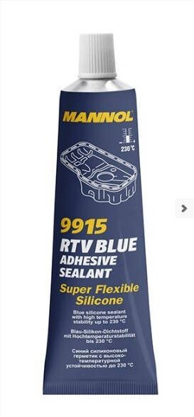 Mannol 9915 Blue High-Temp Silicone Gasket Maker 85g 230°C