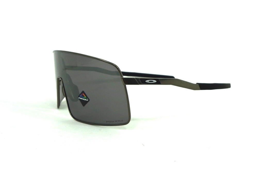 Oakley Sutro Ti Prizm Black Shield Men's Sunglasses - Matte Gunmetal (OO6013 601301 36)