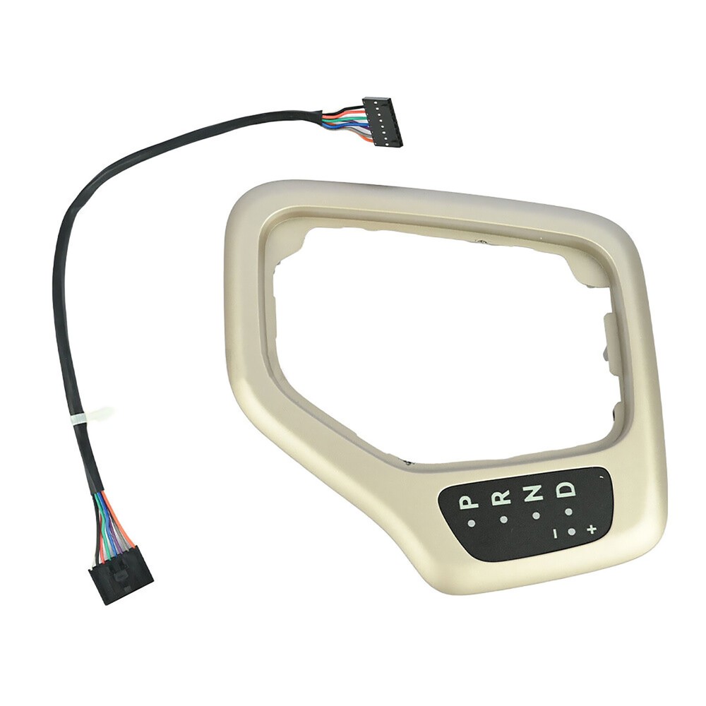 Transmission Center Shifter Bezel Gold For Jeep Cherokee 2014-18 Replace Parts