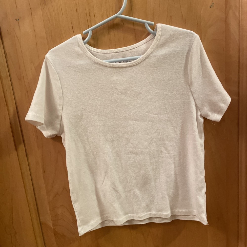 Girls' Short Sleeve T-Shirt Art ClassWhite Size XL