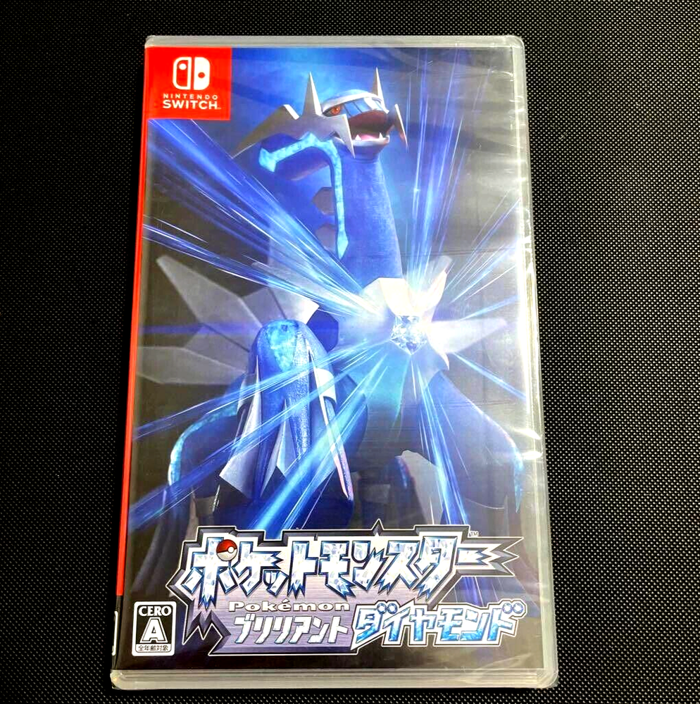 Unopened SW Pokemon Brilliant Diamond Nintendo Switch Nintendo Sealed RPG JP