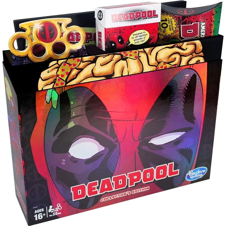 MARVEL DEADPOOL MONOPOLY GAME COLLECTORS EDITION by Hasbro (Pre-Owned)