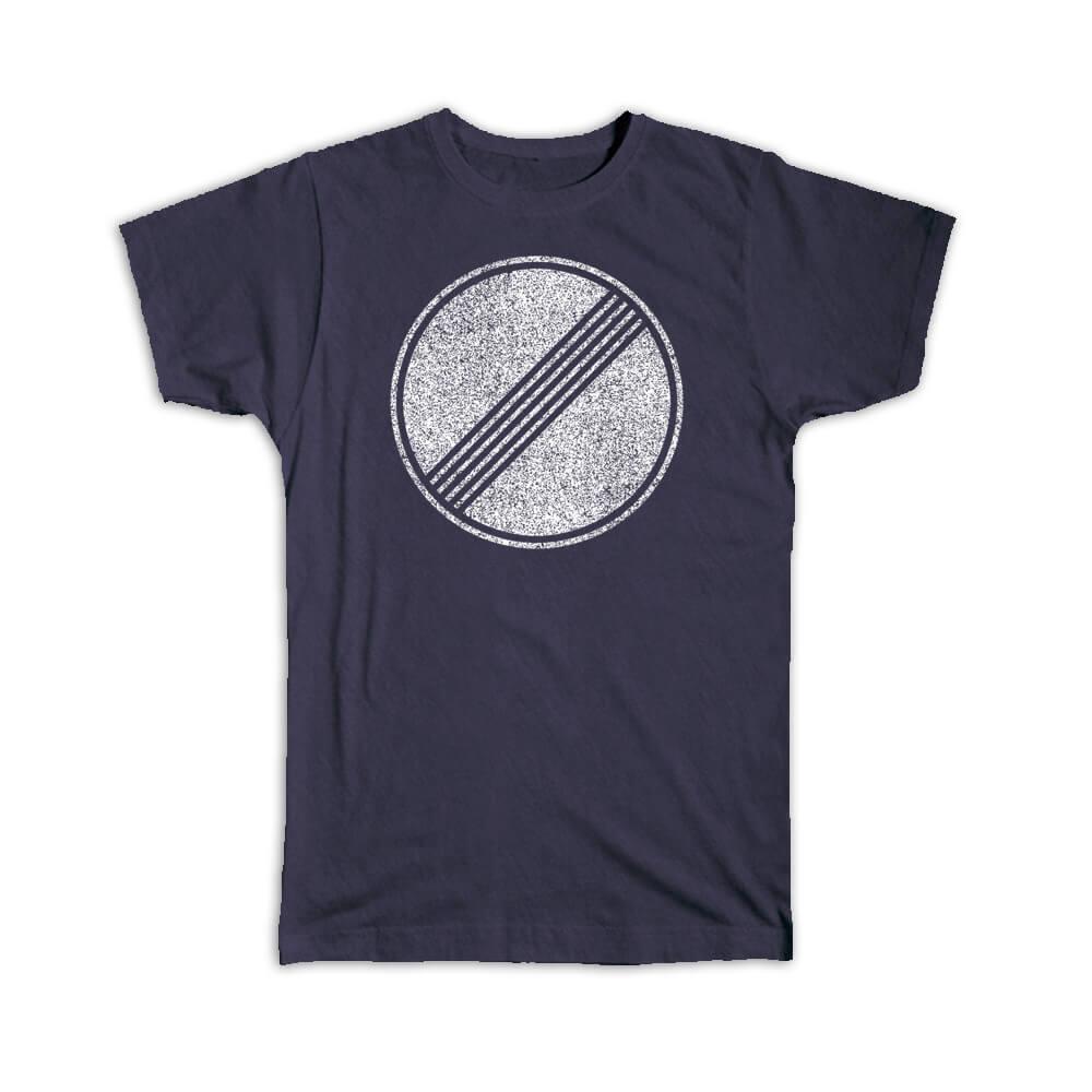 Gift T-Shirt : No Speed Limit Autobahn Racing German Cars Retro Art Garage Decor