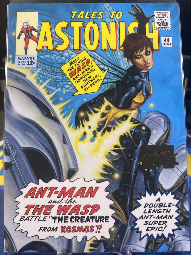 Wasp Marvel Masterpieces XL Gold Foil 1499 What If Comic Card