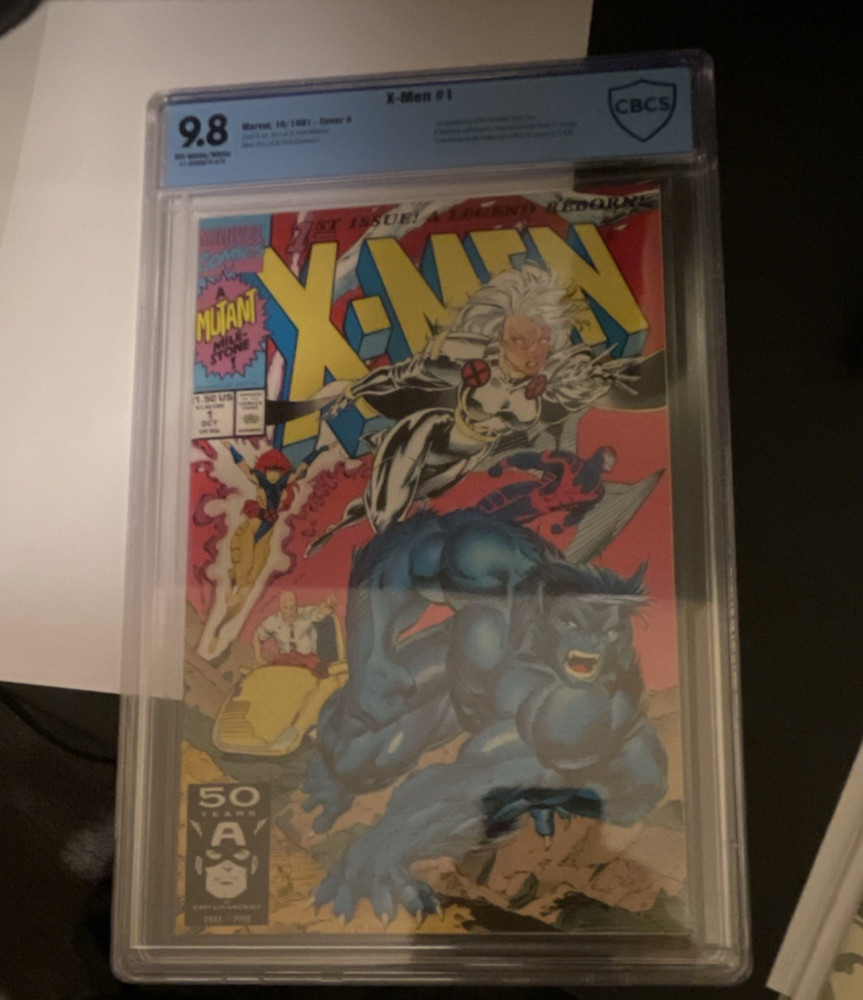 Marvel Comics X-Men #1 CBCS 9.8 Cover A Variant 1991 Key Issue Jim Lee
