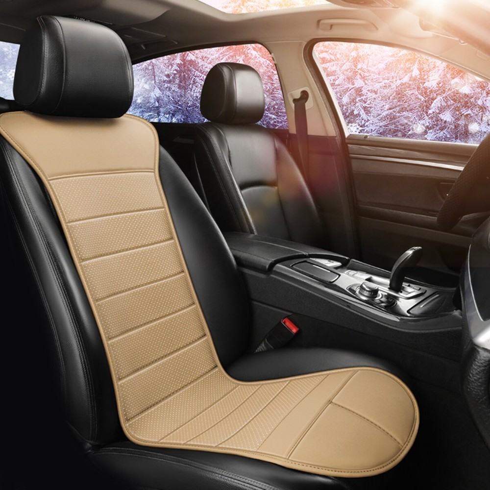 2x Heated Seat Cover Car Accessories Electric Haeting Cushion Winter Warmer Pad