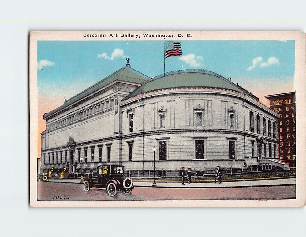 Postcard Corcoran Art Gallery Washington DC USA