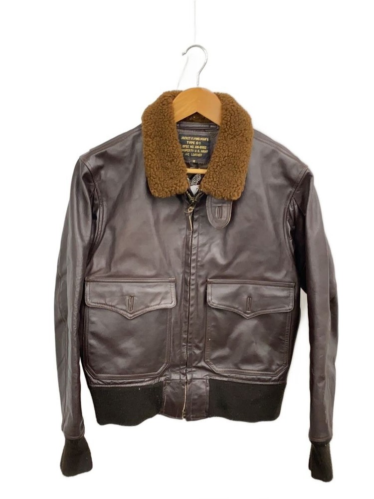 Flight Jacket/38/Horseskin/Brw/Plain/An-6552/G-1/ 10101