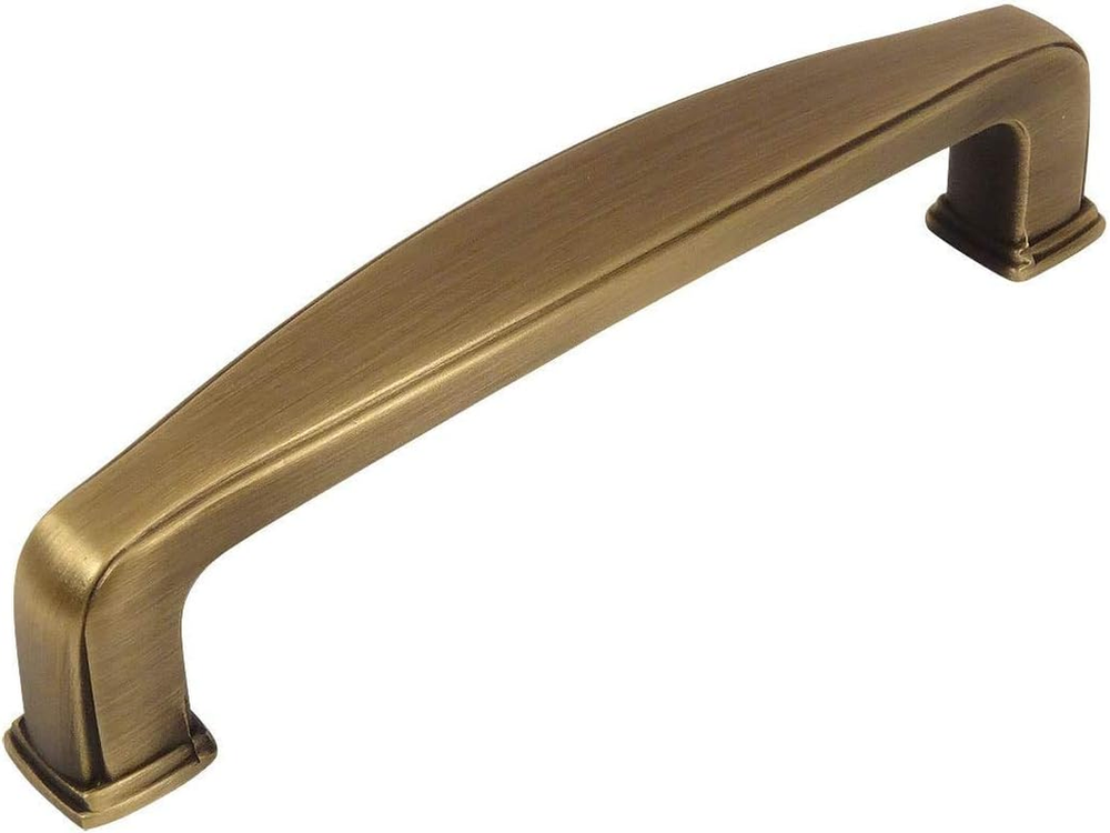 25 Pack -  4389BAB Brushed Antique Brass Modern Cabinet Hardware Handle Pull - 3