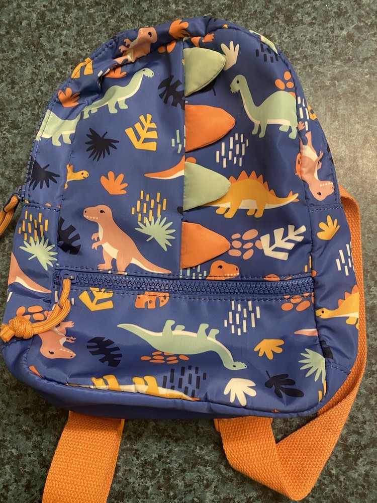 Cat and Jack Mini 12” Dinosaur Kids Backpack School Bag