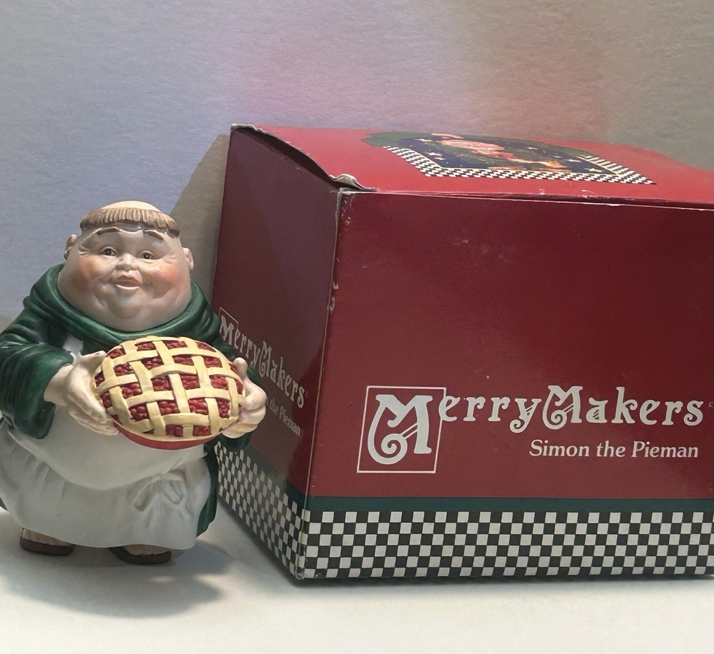 Vtg Department 56 Merry Makers Clarence The Concertinist Christmas Holiday Decor