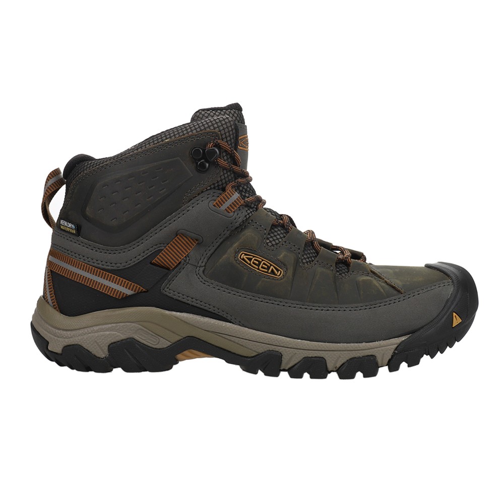 Keen Targhee Iii Waterproof Hiking  Wide Mens Brown, Grey Sneakers Athletic Shoe