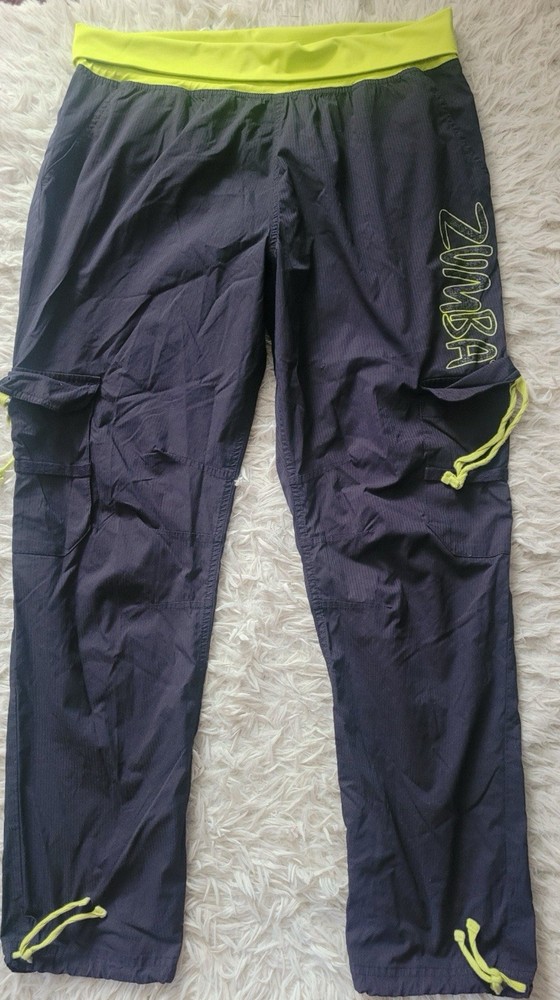 Zumba Cargo pants, Rare! L