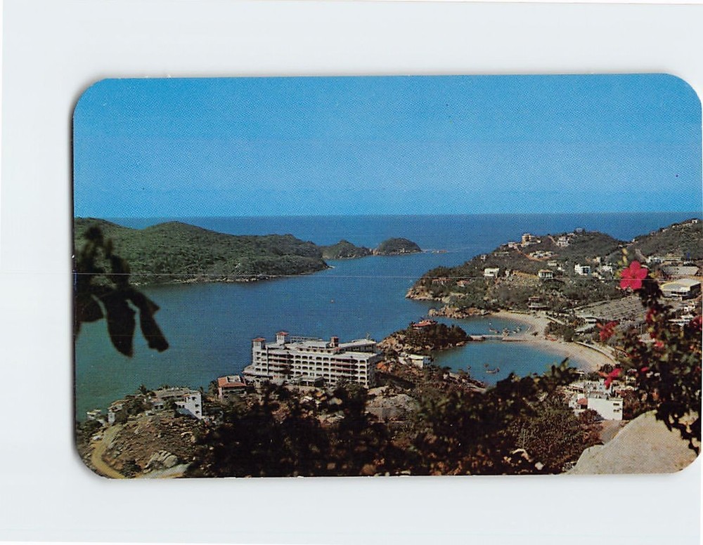 Postcard Hotel Caleta Acapulco Mexico