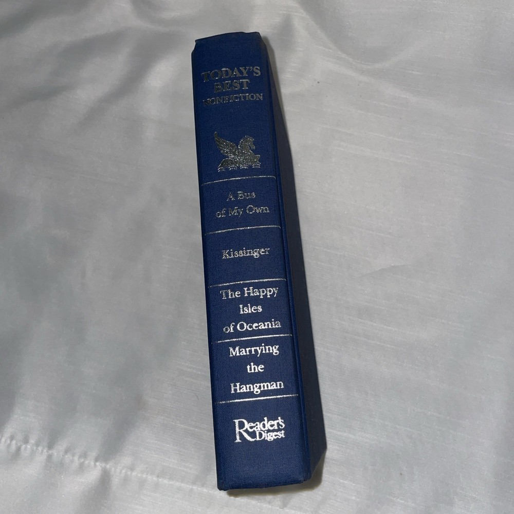 Blue and Silver Readers Digest Hardcover Book 1st Edition 1992
