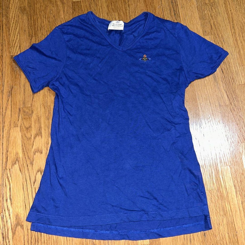 Vivienne Westwood V-Neck T-Shirt Fashion from Japan