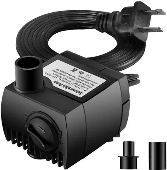 NEW Electric 80 GPH Submersible Water Pump For Pond Aquarium Fish Tank Fountain