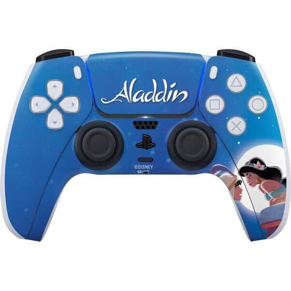 Aladdin PS5 Controller Skin - Aladdin and Princess Jasmine