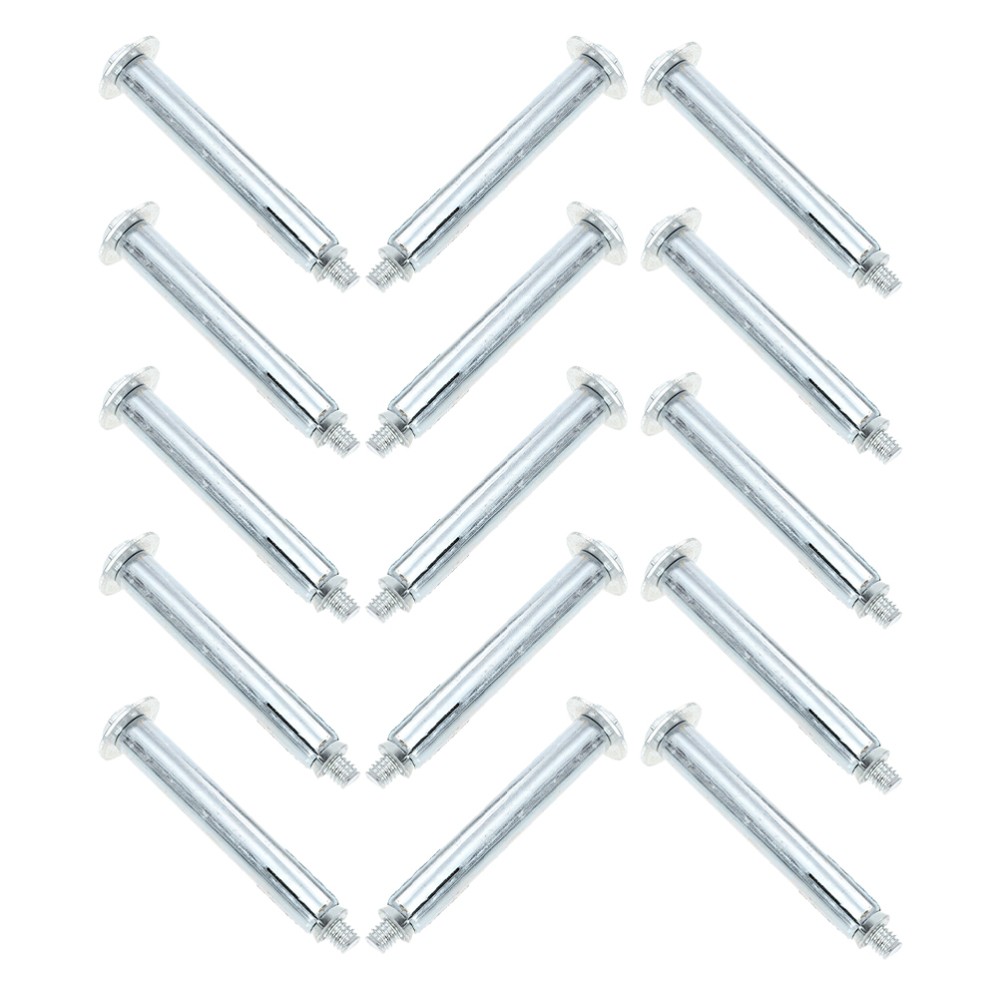 15 Pcs Masonry Driveway Expansion Bolts for Asphalt Ground Lock Screws