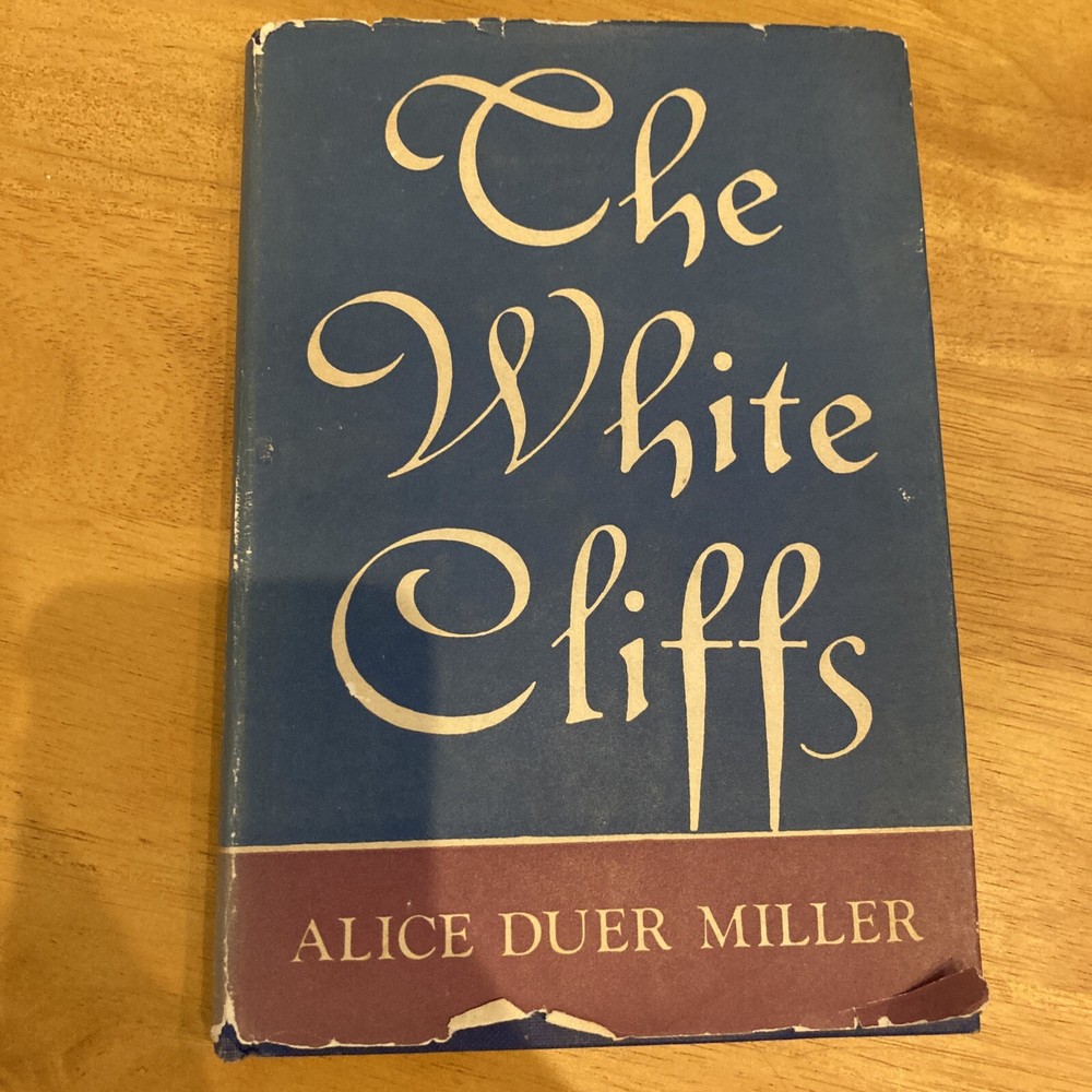 1941 The White Cliffs by Alice Duer Miller HB DJ 20th Printing VGC England Poem