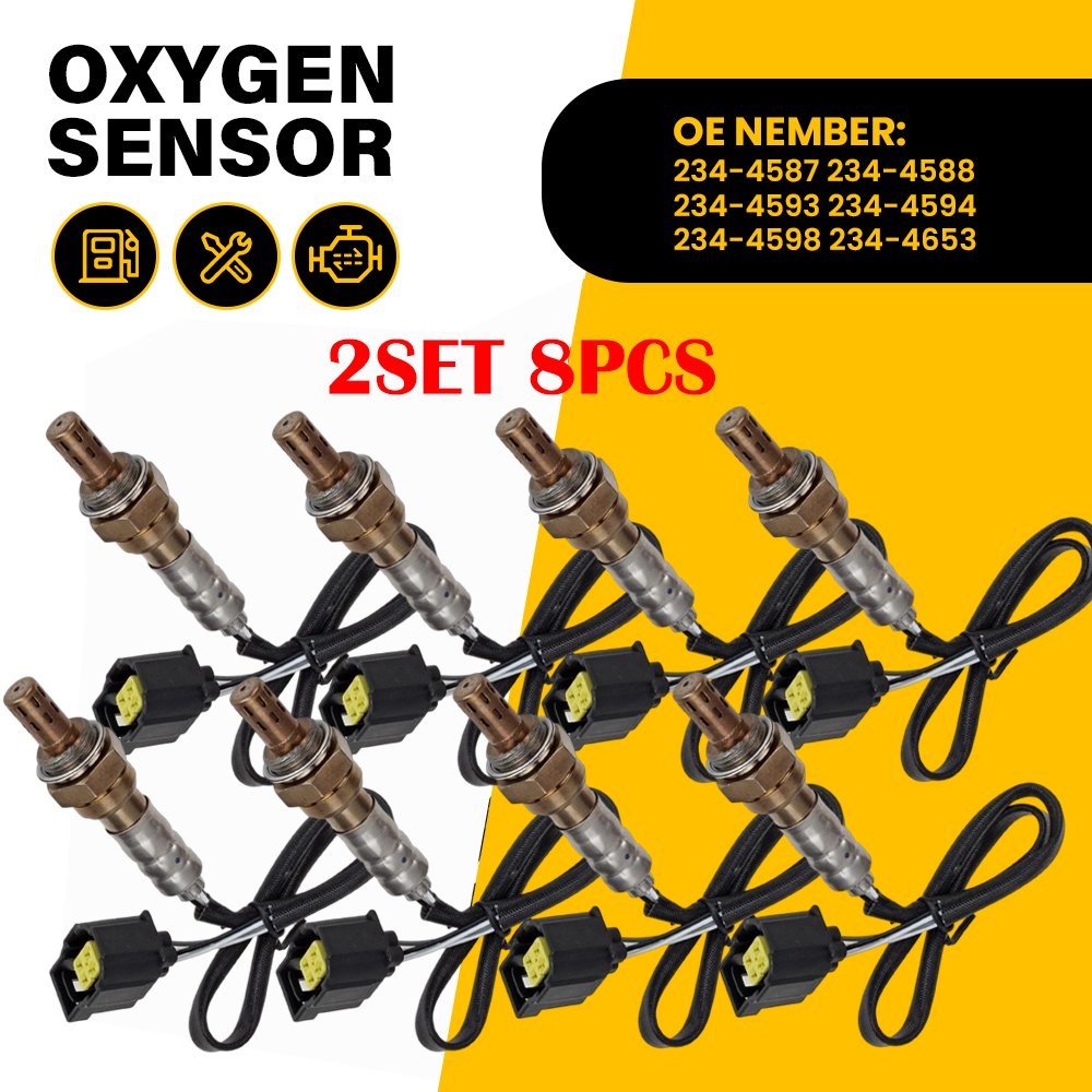 8X 234-4229 Upstream&Downstream Oxygen Sensor For Jeep Wrangler 2001 02-2018 EPU