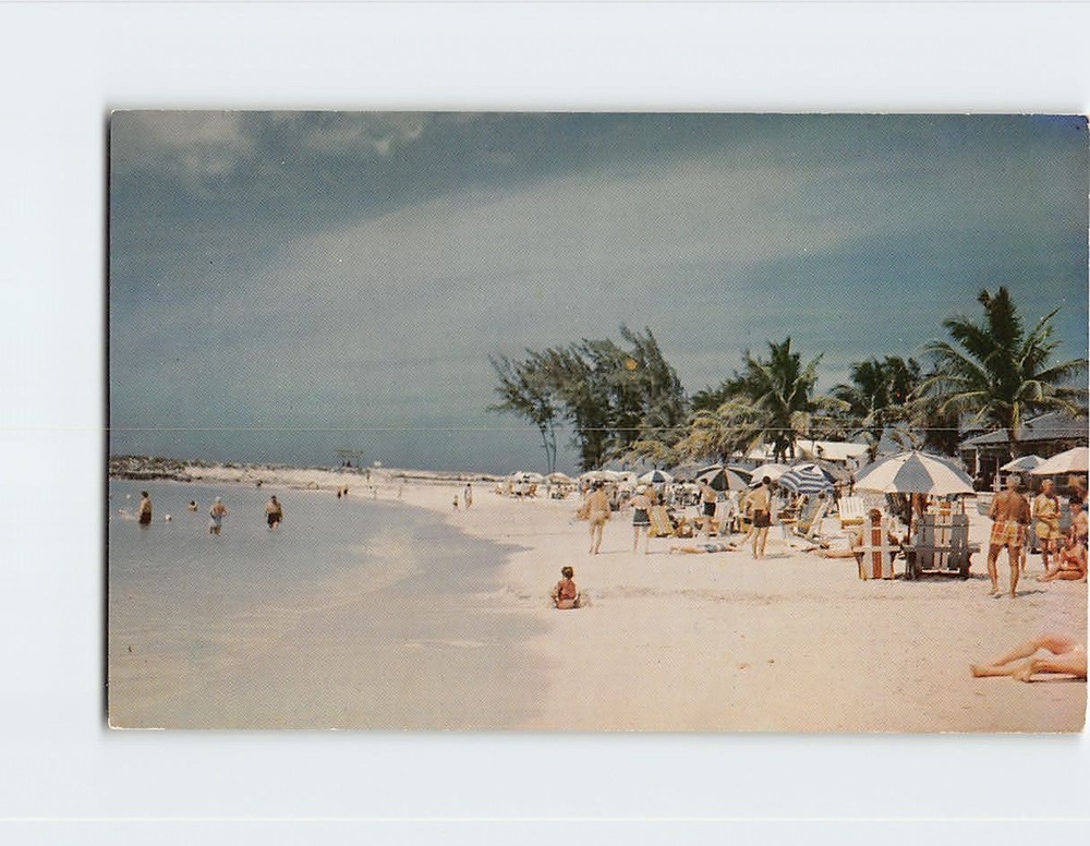 Postcard Paradise Beach Nassau Bahamas