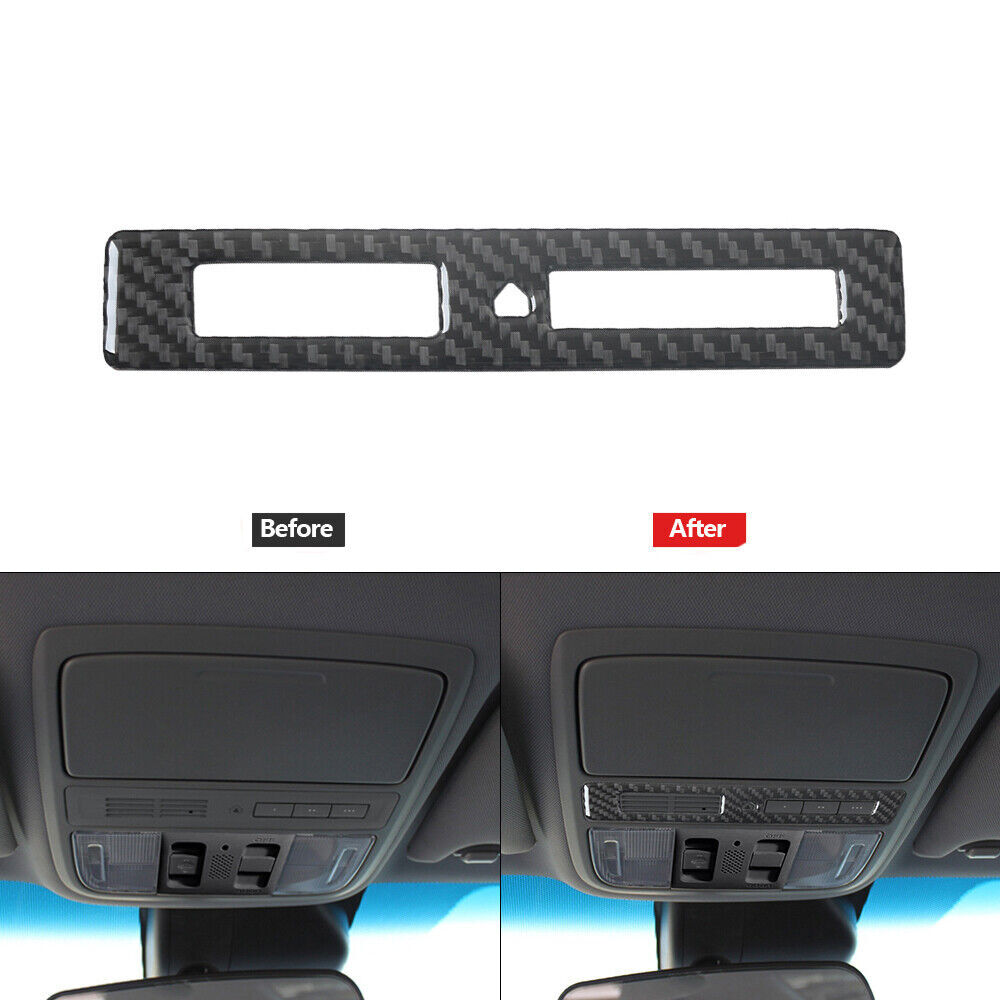 Carbon Fiber Overhead Console Accent Type A Cover For Honda Accord Sedan 2008-12