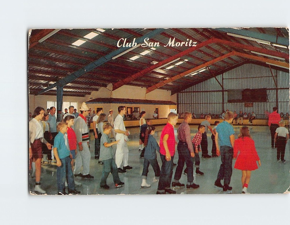 Postcard Club San Moritz Crestline California USA