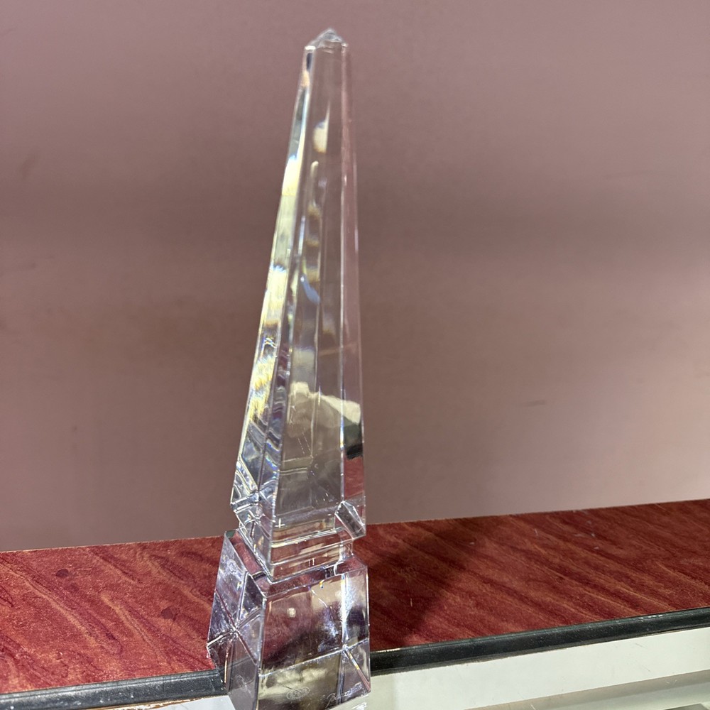 Baccarat Crystal Pyramide Louxor 10
