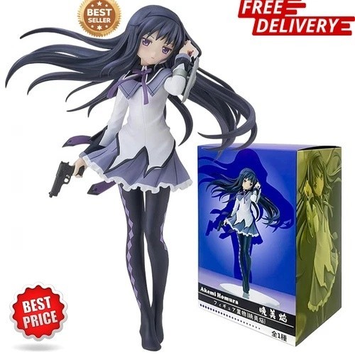 17CM PVC Anime Homura Akemi Action Figure Puella Magi Madoka Magica Model NEW