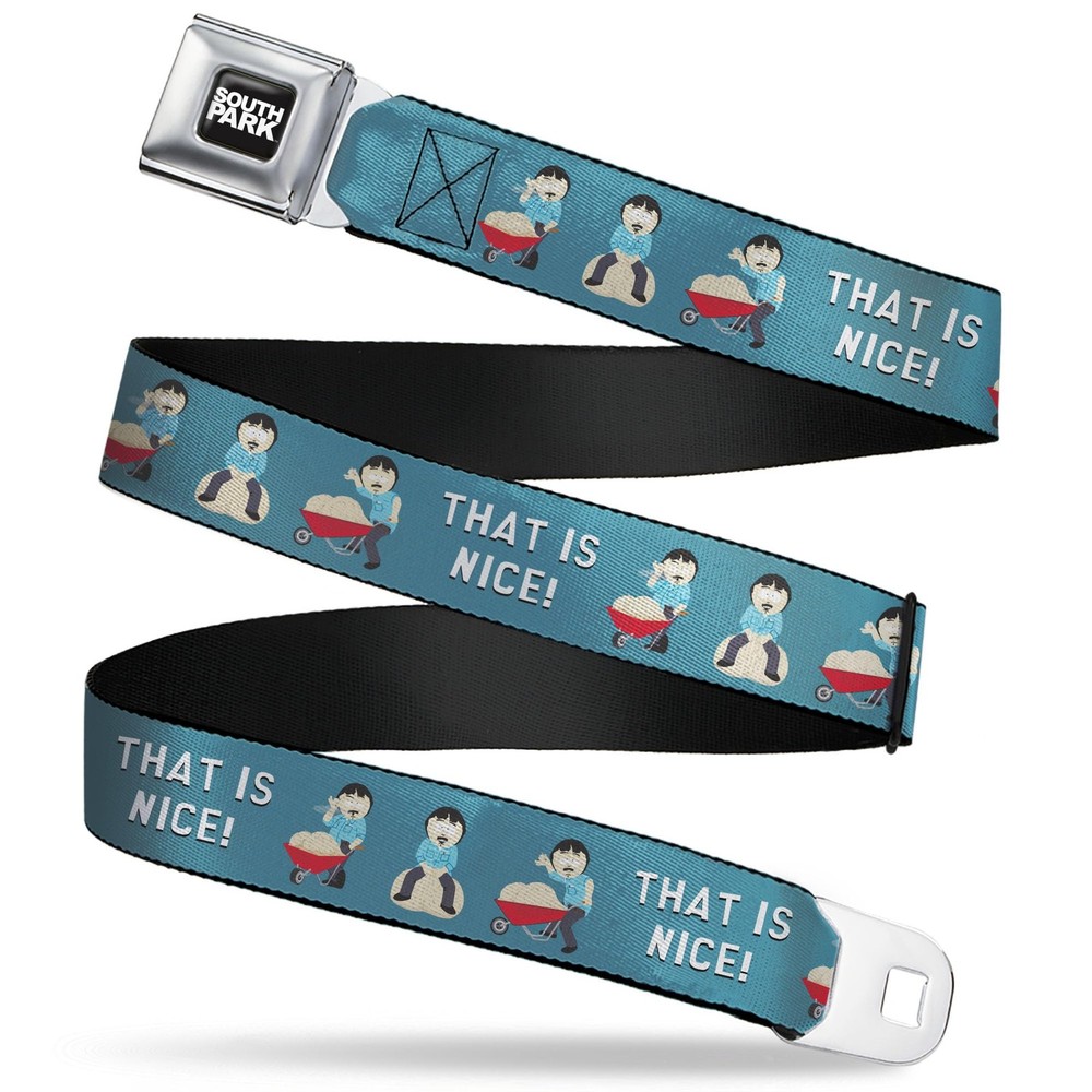 `South Park Title Logo Full Color Black/White - 1.0`` Seatbelt Belt... ACC NEWAnother great item from Rarewaves USA | Free delivery!