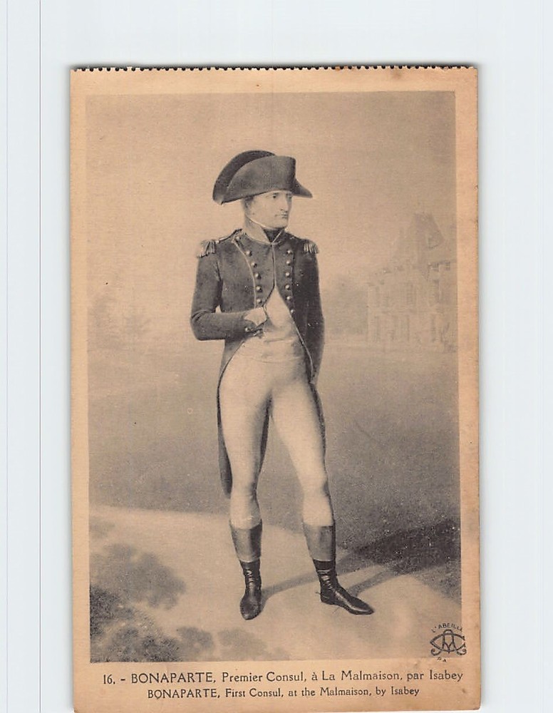 Postcard Jean-Baptiste Isabey’s 