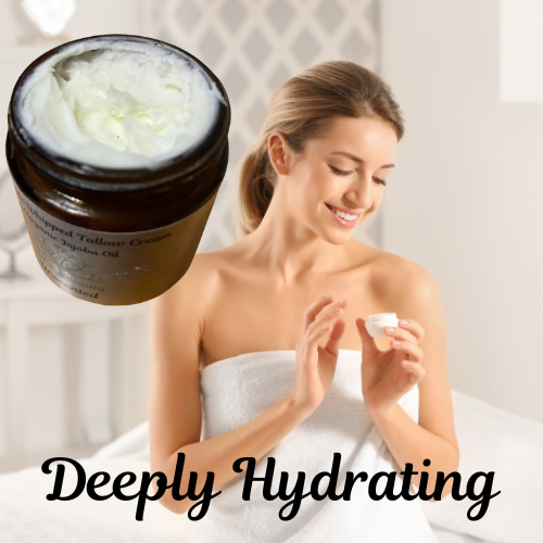 Tallow Face & Body Cream CHOOSE SCENT 100% Grass Fed Beef All-Natural Scents
